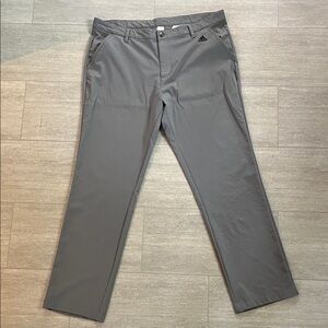Adidas Men's Charcoal Tapered Golf Pants